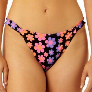 Salt Cove Juniors Foil Print Ruffle-Tri Multi L